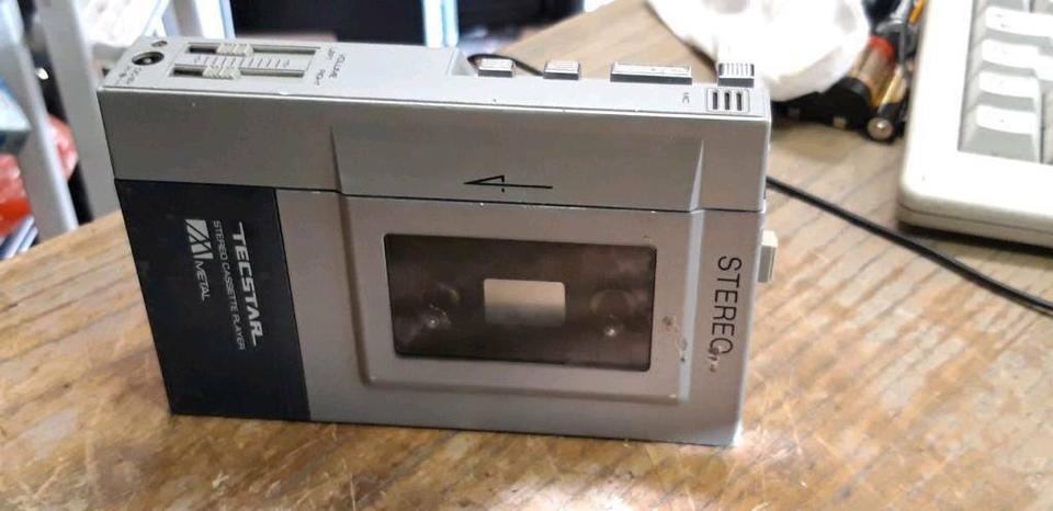 TECSTAR TPS-10, Stereo Cassette Player, made in Japan, toll