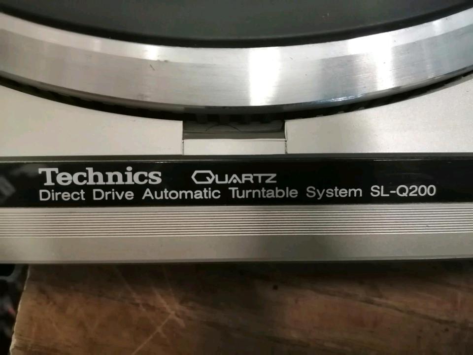 TECHNICS SL-Q200, Plattenspieler OHNE Nadel!!