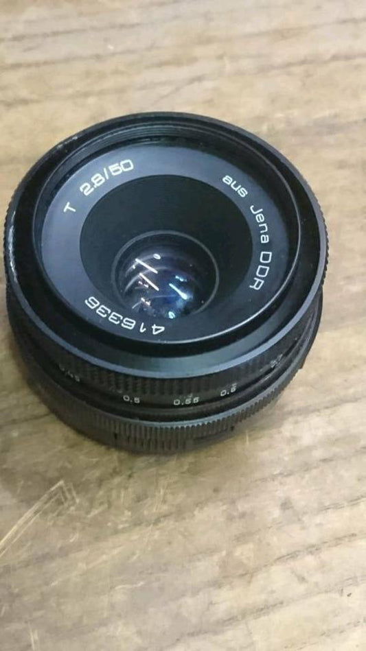 CARL ZEISS JENA T 2.8/50, 50 mm, M42, Objektiv, guter Zustand!