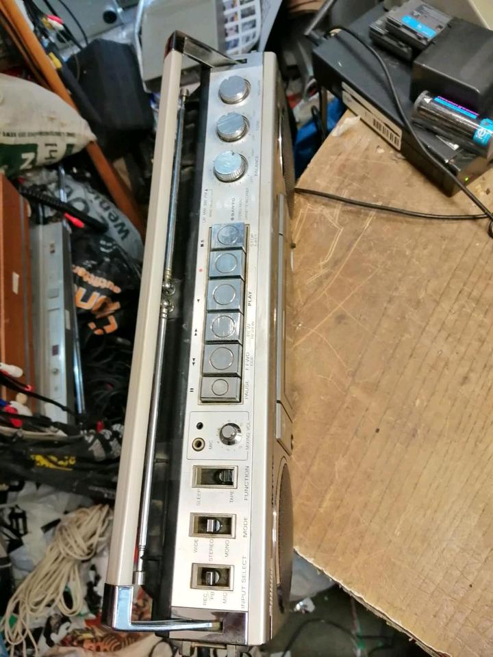 SANYO M7700LE, Radio-Cassetten-Recorder, guter Zustand!!