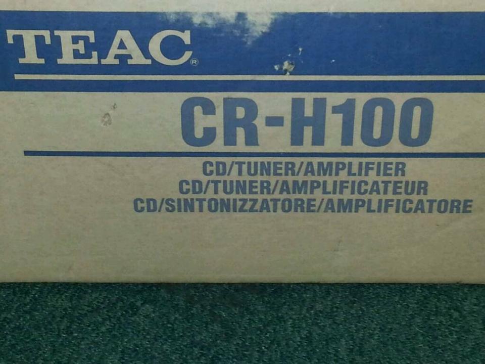 TEAC CR-H 100; CD/Tuner/Amplifier; DEFEKT!