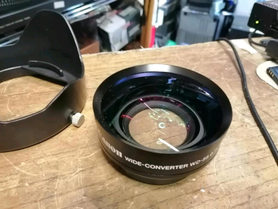 CANON Wide-Coverter WD-58, 0,7x58, guter Zustand!!