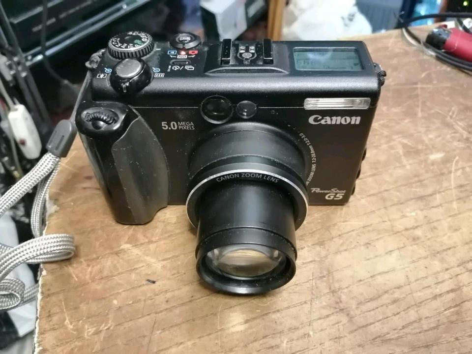 CANON PowerShot G5, Digital-Kamera mit Zubehör!!!
