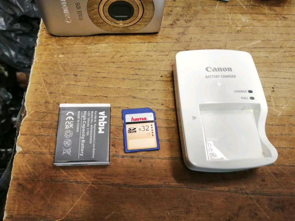 CANON IXUS 105, Digital-Kamera mit Zubehör!! Toll!!