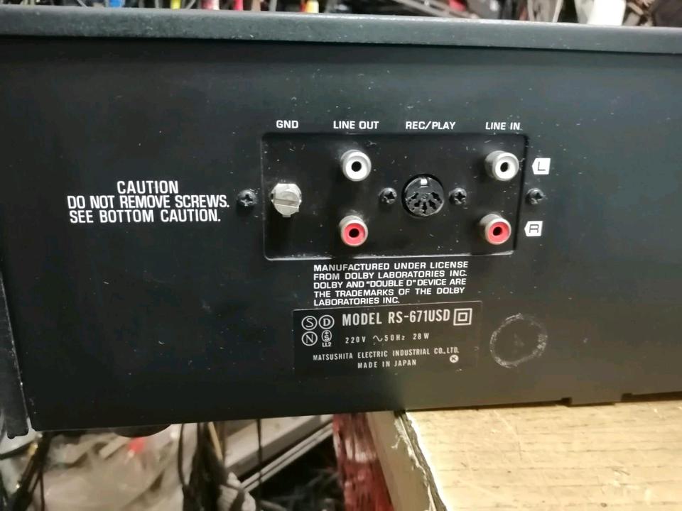 TECHNICS RS-671USD, Cassetten-Deck, DEFEKT!!!