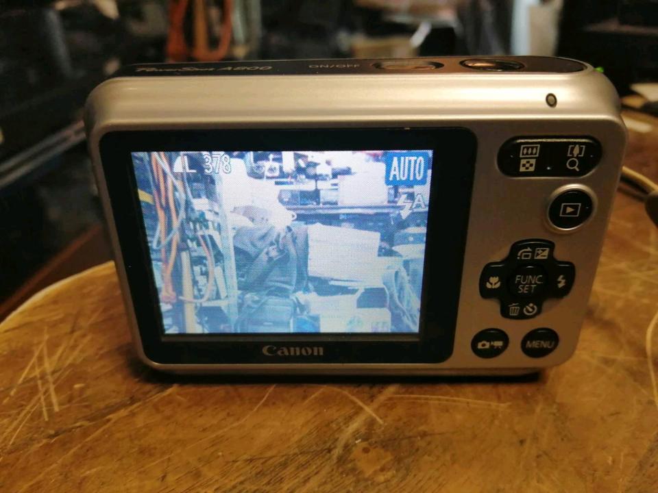 CANON PowerShot A800, Digital-Kamera, OHNE Speicherkarte!!