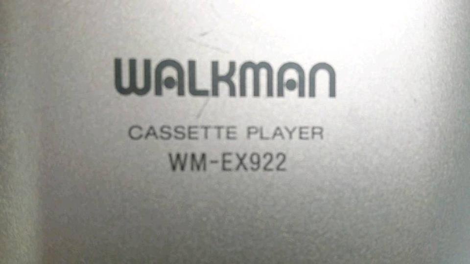 SONY WM-EX922 Walkman, NICHT GETESTET, DEFEKT!!!