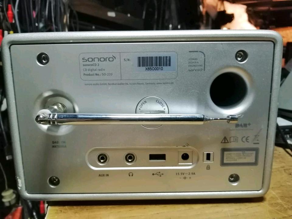 SONORO Qubo SO-220, CD/Radio/Bluetooth/DAB, guter Zustand!!!