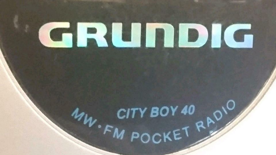 GRUNDIG City Boy 40, Mini-Radio, guter Zustand!