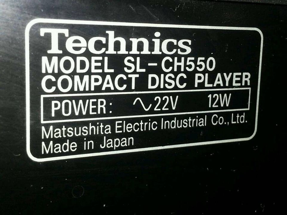 TECHNICS Musikanlage (Amplifier, Tuner, Cassetten-Deck+CD-Player