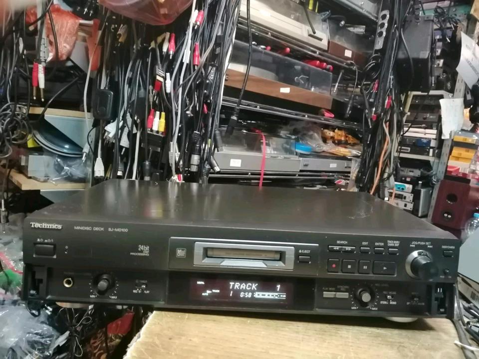 TECHNICS SJ-MD100, Minidisc-Recorder, guter Zustand!!