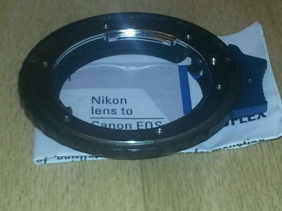 NOVOFLEX Adapter für CANON/NIKON, NEU & OVP!