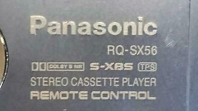 PANASONIC RQ-SX56, Walkman mit Zubehör!