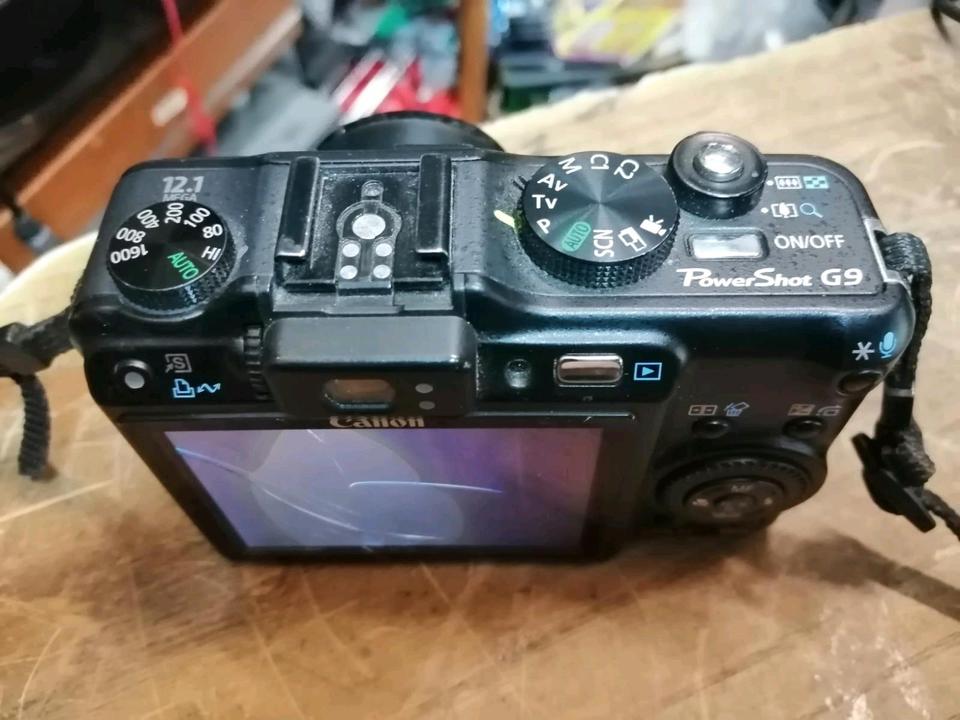 CANON PowerShot G9, Digital-Kamera, DEFEKT!!!