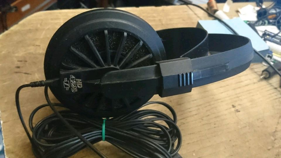 SENNHEISER HD 425, Kopfhörer, 5poligen Stecker, OHNE Ohrpolster!