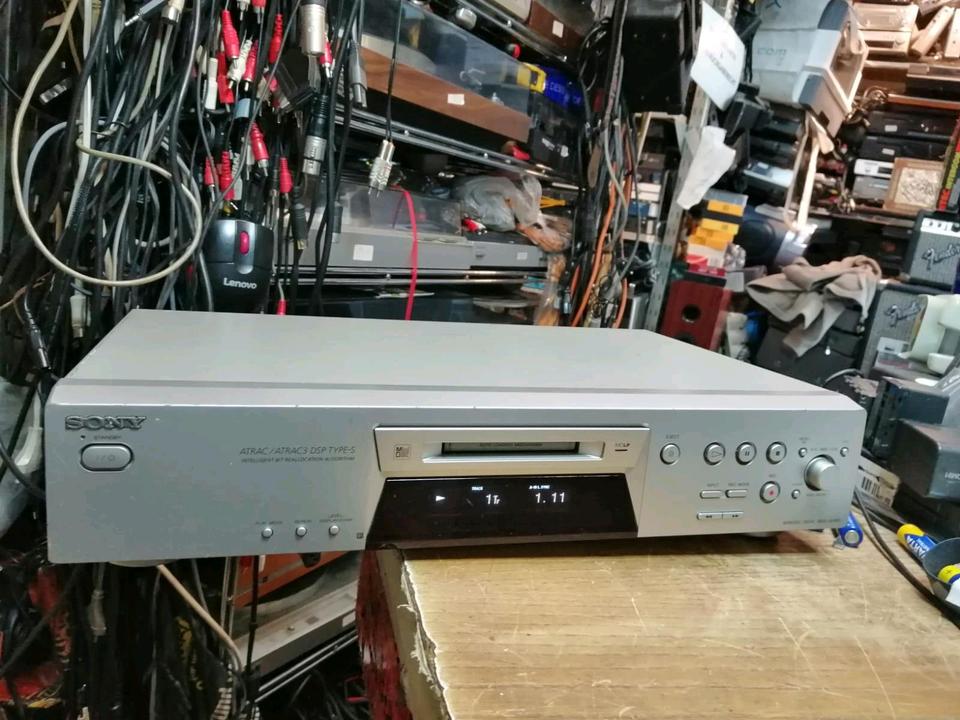 SONY MDS-JE480, MiniDisc-Deck, etwas DEFEKT!!