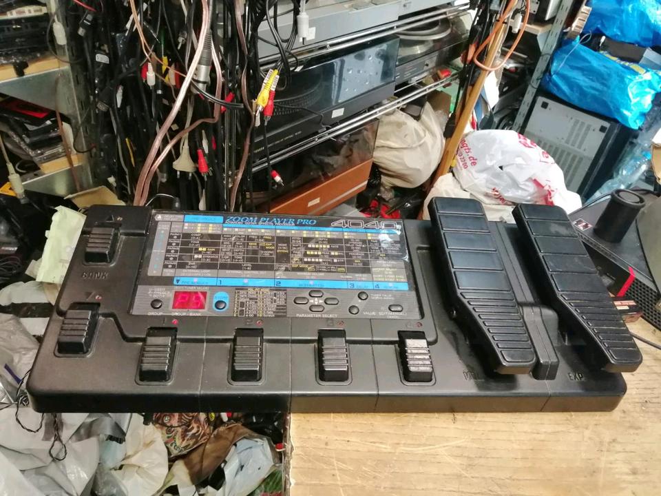 ZOOM Player PRO 4040, Guitar Effect Processor!!