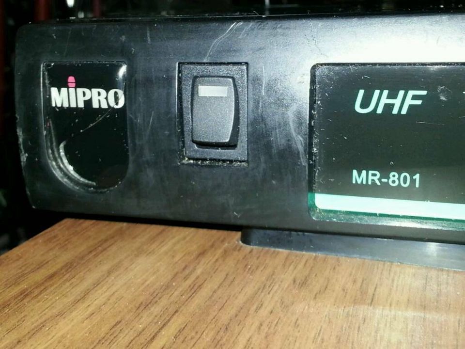 MIPRO TRUE Diversity MR-801; UHF wireless Receiver, OHNE Mikrofon