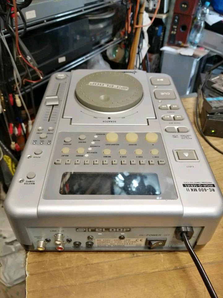 2 RELOOP RC-600 MKII, DJ-CD-Player, DEFEKT!!!