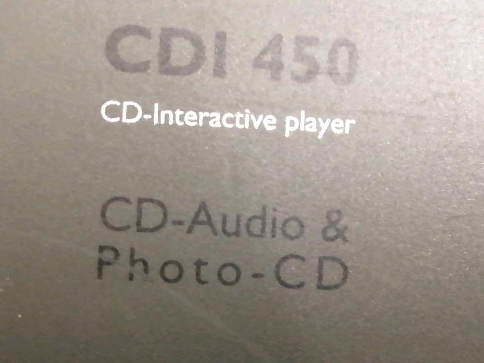 PHILIPS Cdi 450, Konsole mit Controller, NICHT GETESTET!!!