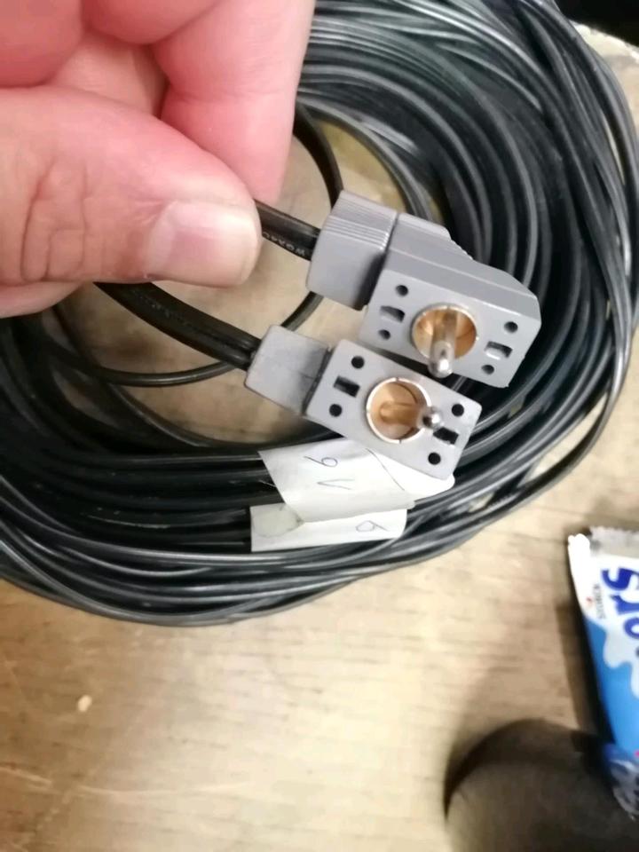 3 Lautsprecherkabel awm 2468 vw-1, 18 ang unielec, guter Zustand!