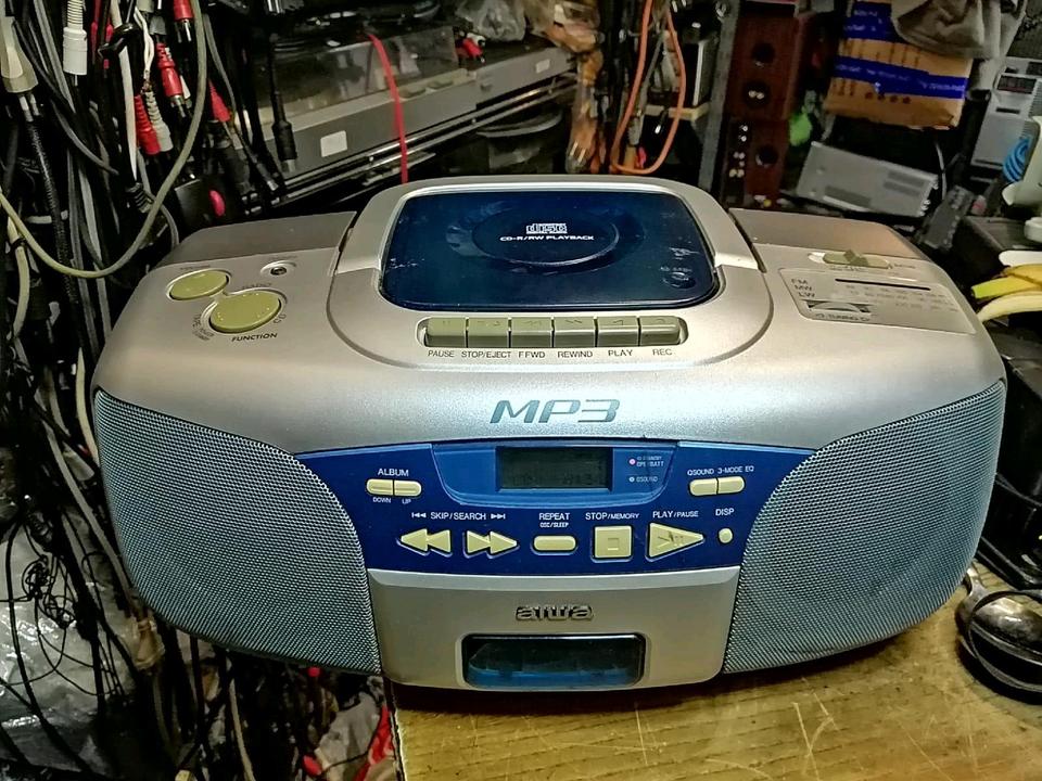 AIWA CSD-A1MPEZ, Radio-Cassetten-Recorder mit CD, etwas DEFEKT!!