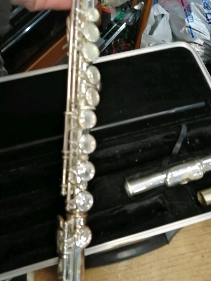 QUERFLÖTE R. S. Reichelt, mit einem Koffer, guter Zustand!!!