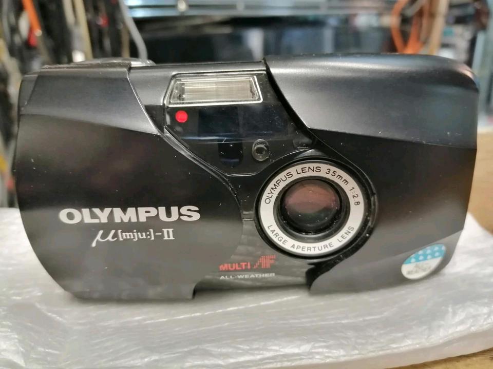 OLYMPUS MJU-II, Analog-Kamera, NEU, nur 1x getestet!!!