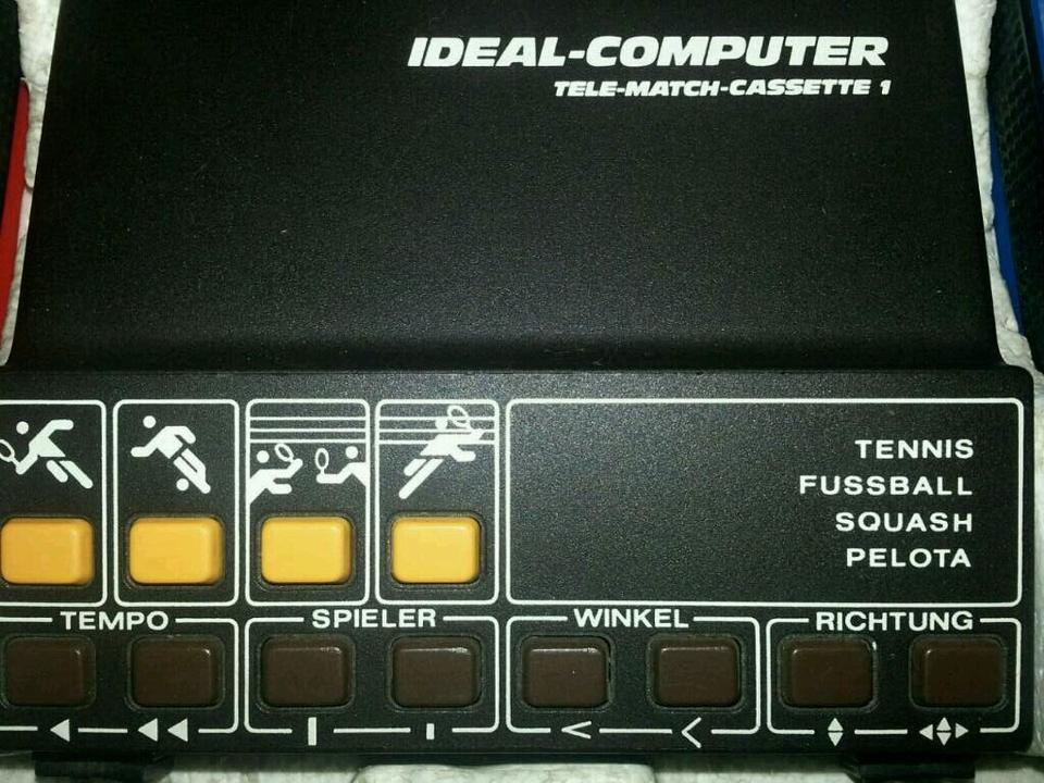 IDEAL-COMPUTER Tele-Match-Cassette 1; Spiele-Konsole, OVP!