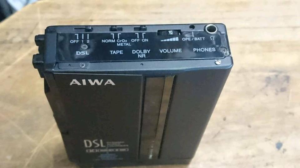 AIWA HS-P202MII Stereo Cassette Player/Walkman, guter Zustand!