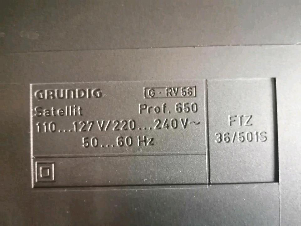 GRUNDIG Satellit Professional 650, Radio