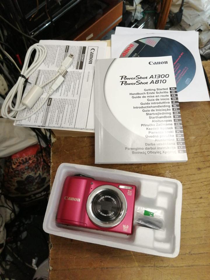 CANON POWERSHOT A810, Digital-Kamera mit Zubehör!!