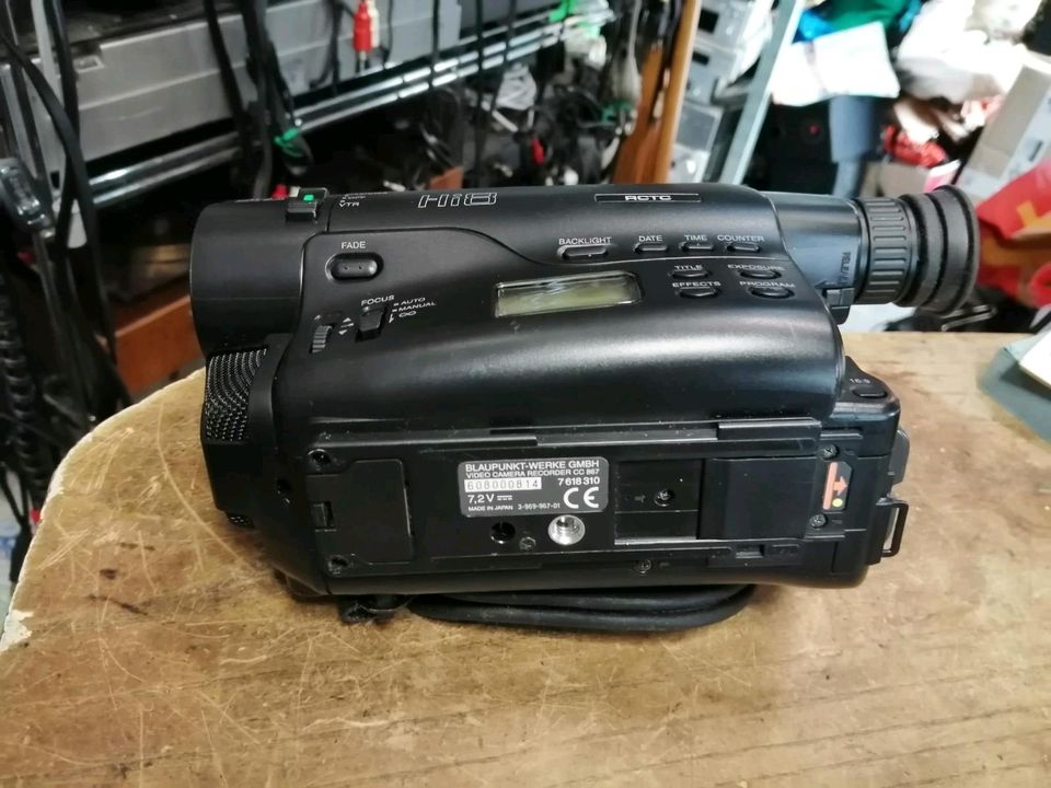 BLAUPUNKT CC-867, Videocamera Hi8 und Video 8, mit Zubehör!!!