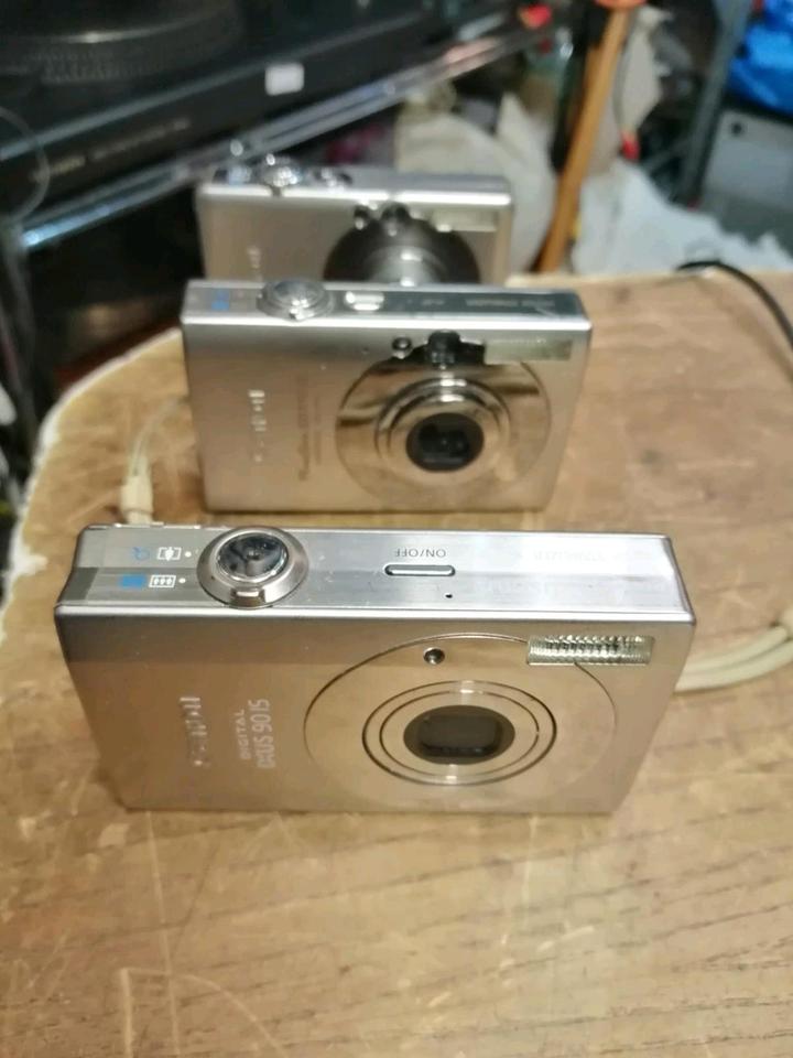 CANON IXUS 50 + IXUS 90IS + CANON POWERSHOT SD770IS IS, DEFEKT!!!