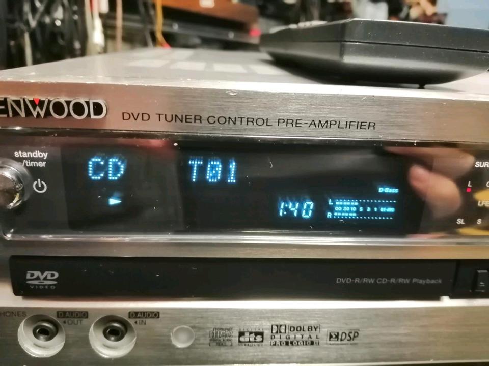 KENWOOD M-AX7 Amplifier, C-AX7 DVD/Tuner/Preamplifier!!!