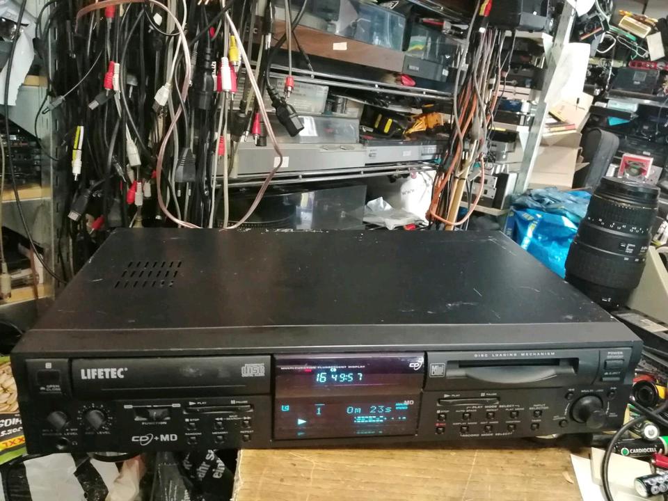 LIFETEC LT8964, CD-Player/MD-Recorder, 2in1, guter Zustand!!!