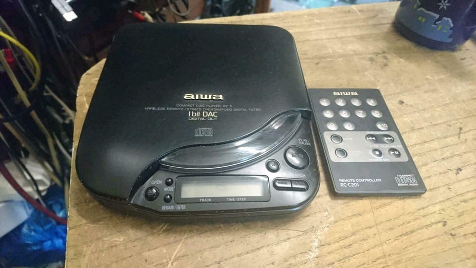 AIWA XP-6, CD-Player, OHNE Adapter