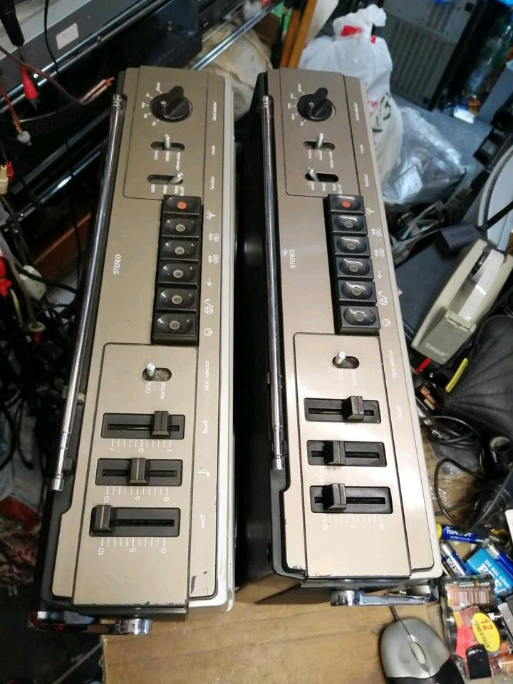 SIEMENS CLUB 722 +SIEMENS CLUB 728, Radio-Cassetten-Recorder!!!