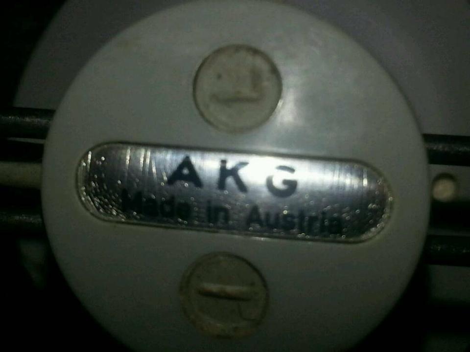 AKG K59, altes Headset, 200 Ohm, Kabel mit 2 alten Steckern, toll