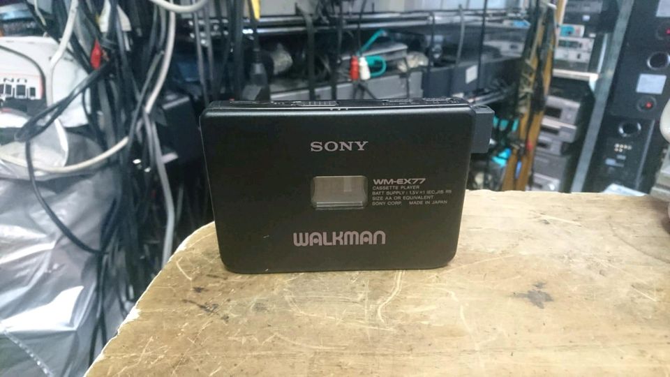 SONY WM-EX77, Walkman mit WM-EX GX FX Series mit Zubehör!!