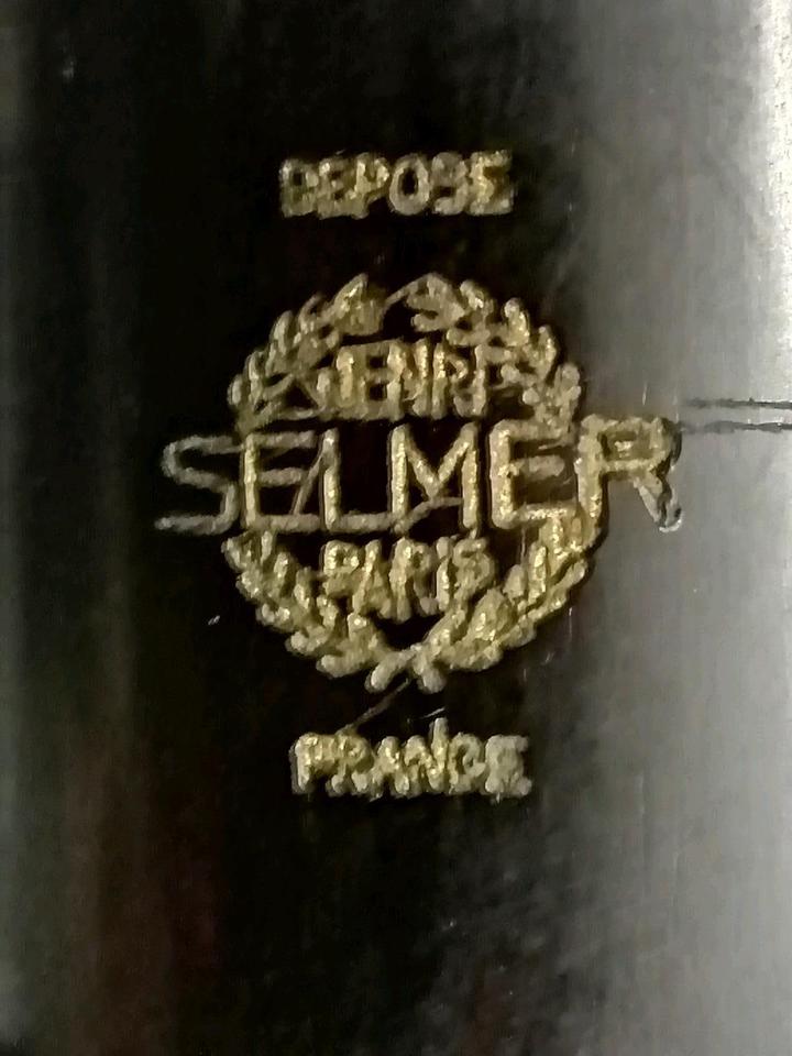 Bass-Klarinette "SELMER" V 5284, alt, französisch!!