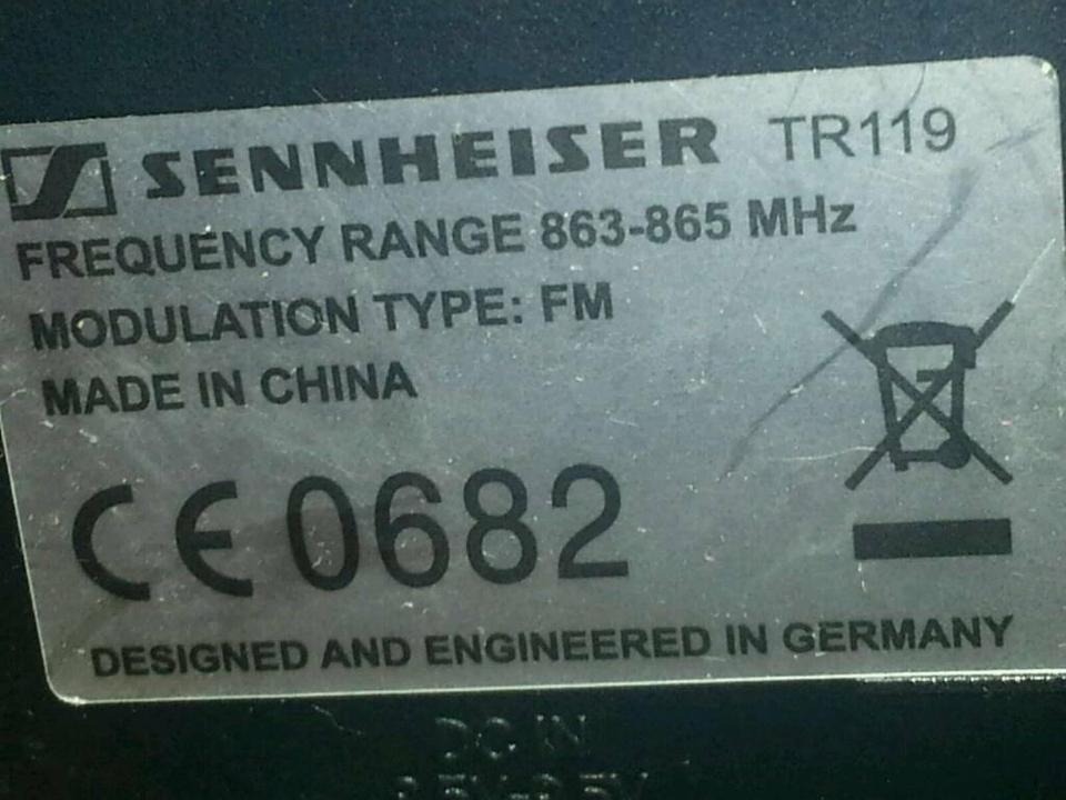 SENNHEISER TR 119 Funkkopfhörer-System mit Zubehör!