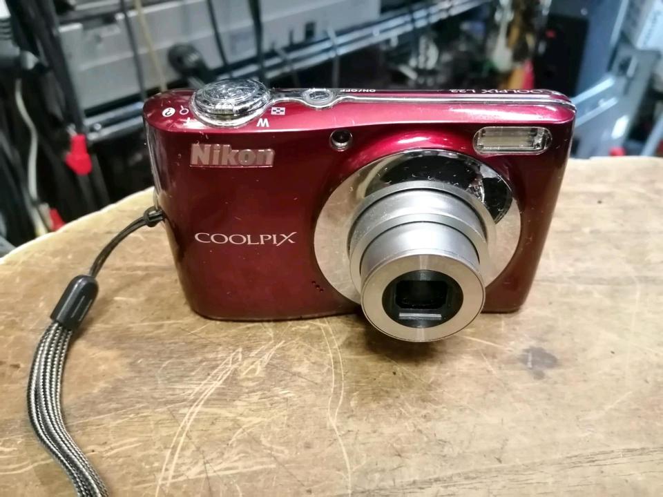 NIKON COOLPIX L22, Digital-Kamera, guter Zustand! Rot!!!