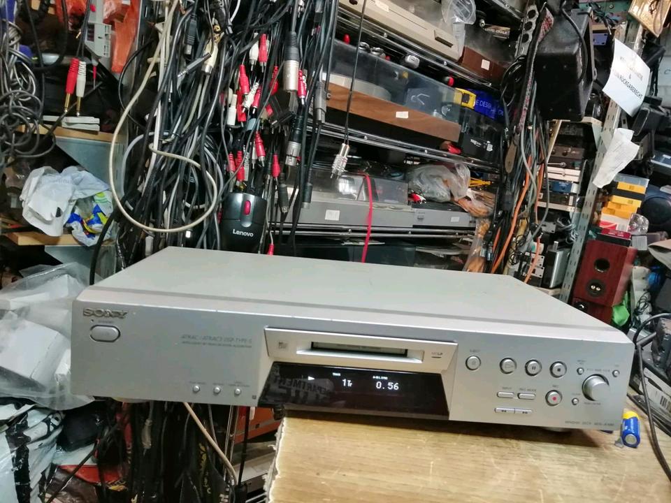 SONY MDS-JE480, MiniDisc-Deck, etwas DEFEKT!!