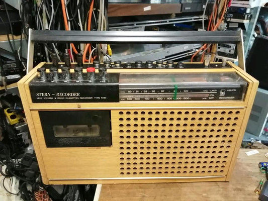 STERN-RECORDER Type R160, Radio-Cassetten-Recorder!!!