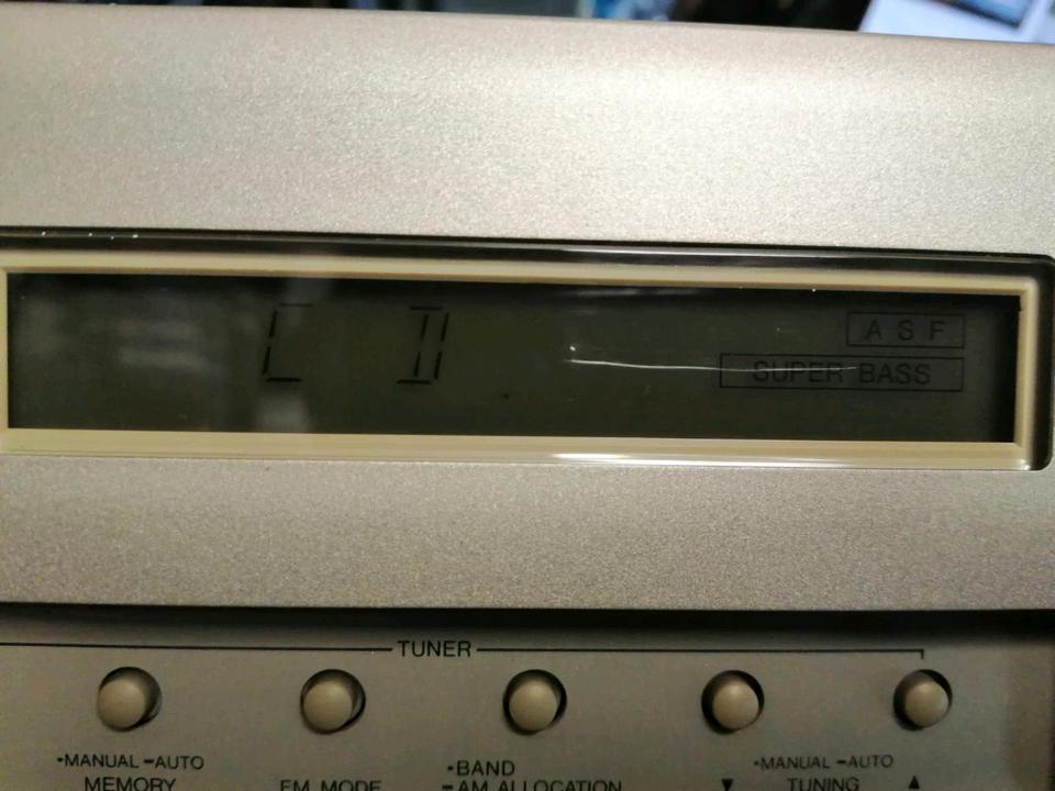 TECHNICS SA-E10, Stereo Integrated Tuner Amplifier, etwas DEFEKT!