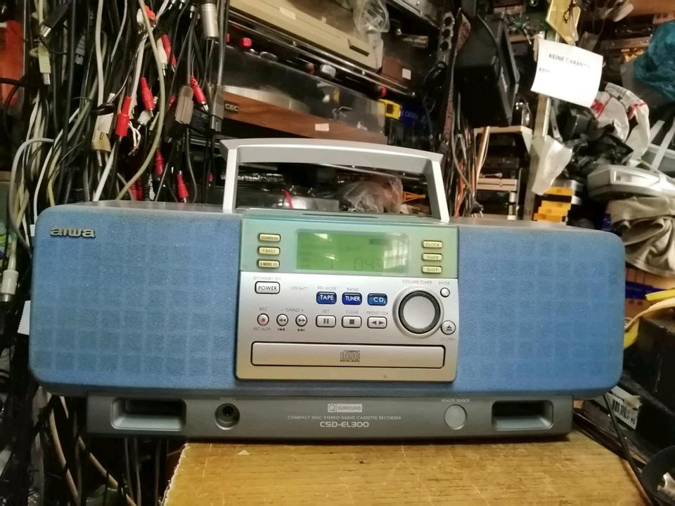 AIWA CSD-EL300EZ CD Radio Cassette-Corder, guter Zustand!!