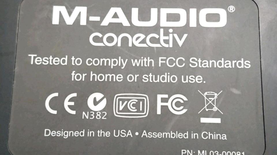 M-AUDIO CONECTIV, Effekt-Gerät für Aufnahmen usw.