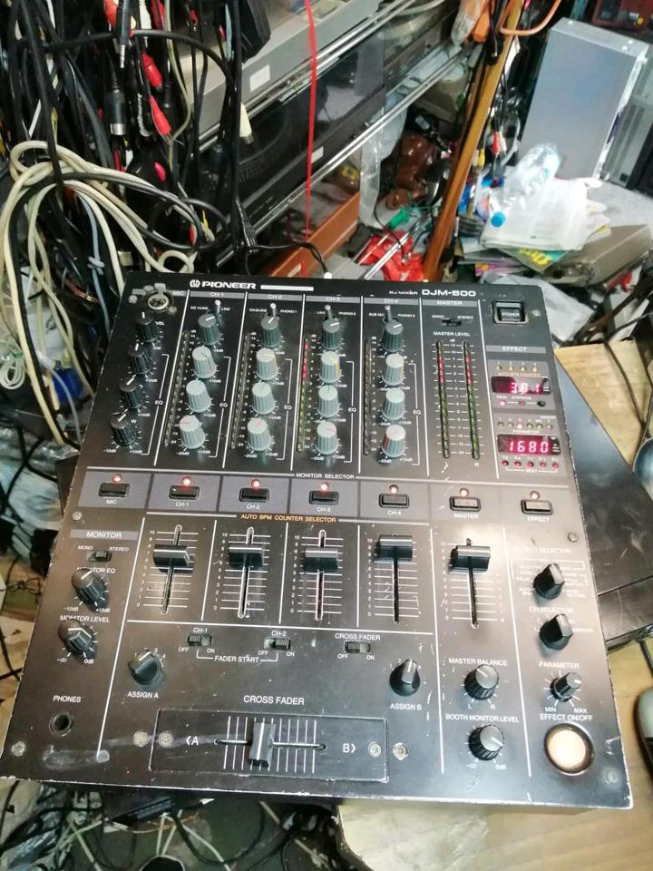 PIONEER DJM-500, DJ-Mixer, 4 Kanal, guter Zustand!!!