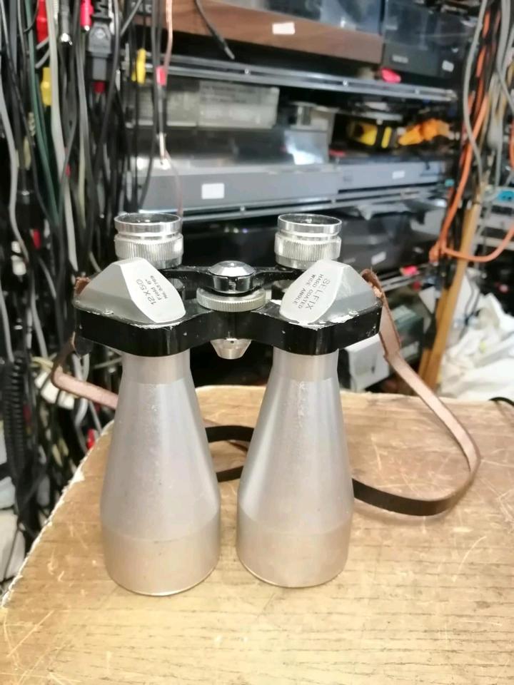 SELFLIX 12x50 Fernglas, silberfarben!